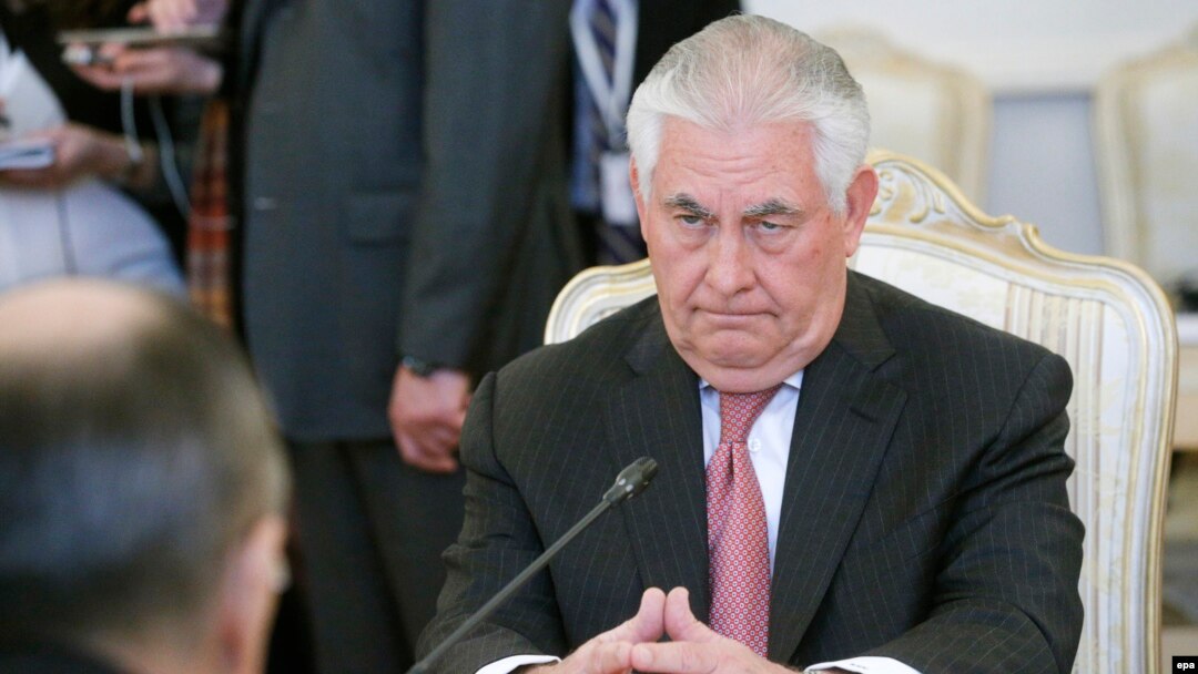 Держсекретар США Рекс Тіллерсон у Москві мав зустрічі не лише з главою МЗС Росії Сергієм Лавровим, а й з президентом Володимиром Путіним