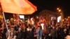 Armenia -- Supporters of the opposition Armenian National Congress march through central Yerevan, 9Nov2010.