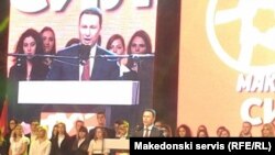 Nikola Gruevski na narodnom skupu