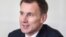Iran--Jeremy Hunt UK Foreign secretary meet with Iranian counterpart