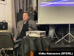 Георги Готев на форума срещу фалшивите новини в София, 26 януари 2026 г.