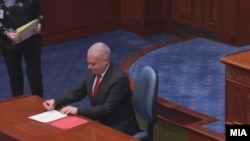 Собранието на Северна Македонија го избра Гоце Наумовски за нов уставен судија. 18.02.2026. 