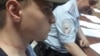 Избитый Евгений Дильман на второй день после задержания на митинге в поддержку Фургала в Комсомольске-на-Амуре