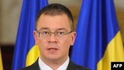 Romania's new Prime Minister-designate Mihai Razvan Ungureanu