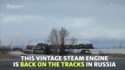 'This Machine Is Alive': Retro Russian Steam Engine Back On The Tracks