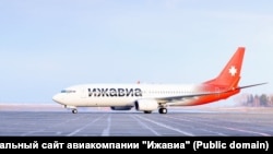 Самолет авиакомпании "Ижавиа". Фото с официального сайта компании.
