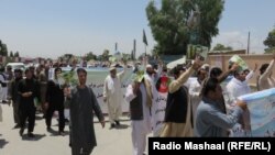Протесты в Кабуле.