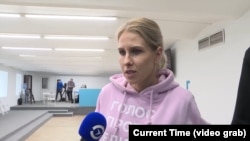 Oppozisýa aktiwisti Lýubow Sobol 