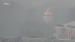 Через лісові пожежі під Чорнобилем повітря в Києві стало найбруднішим у світі – відео