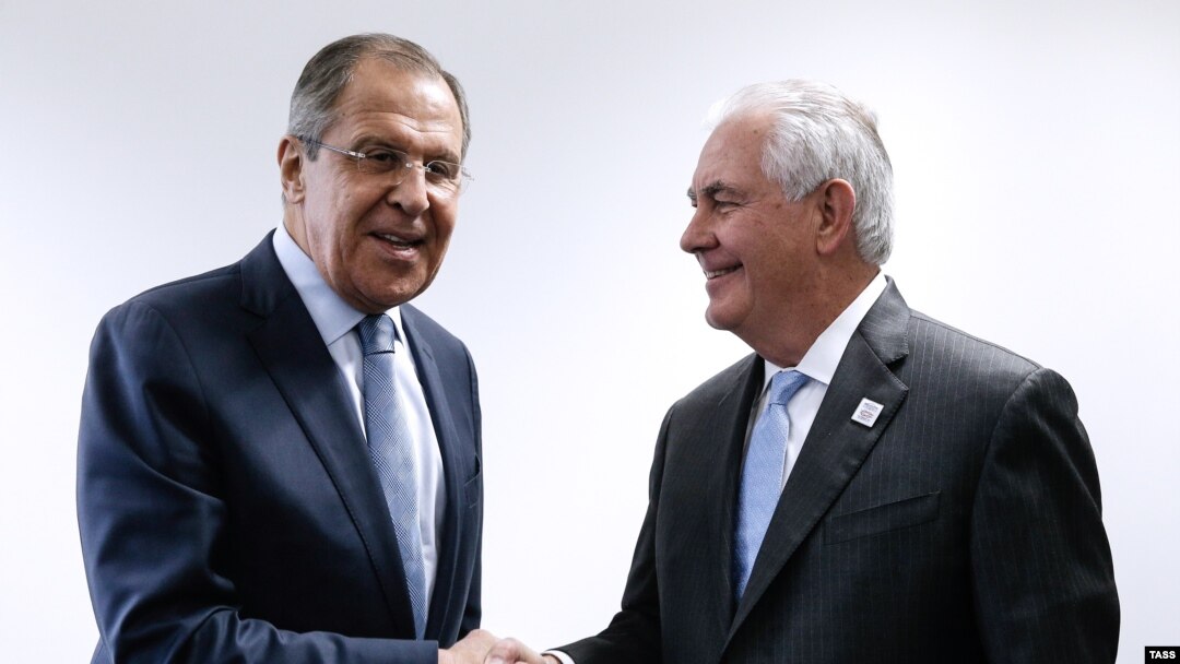 Sergej Lavrov i Reks Tilerson 