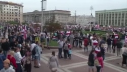Білорусь. Понад 100 тисяч людей вийшли на марш у Мінську проти Лукашенка (відео)