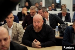 Imagine de la începutul procesului, pe 19 noiembrie.