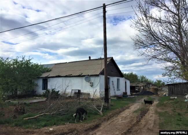 Жилой дом в селе Турген. Акмолинская область, 13 мая 2021 года.