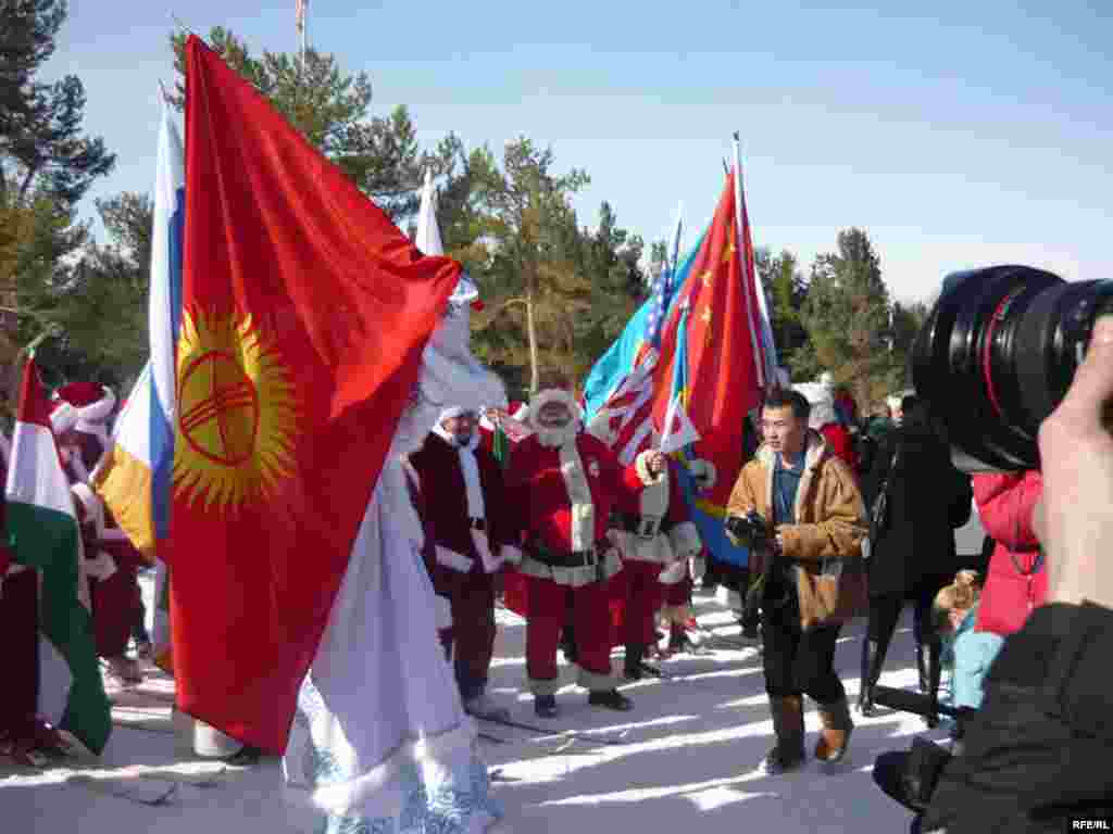 Kyrgyzstan -- The International Santa Claus Festival, 07feb2009