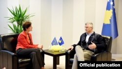 Angelina Eichhorst u razgovoru sa predsednikom Kosova Hašimom Tačijem