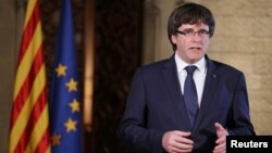 Kataloniýanyň prezidenti Karles Puigdemont 