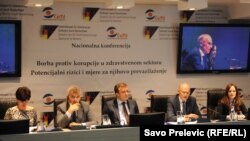 Sa nacionalne konferencije o korupciji u zdravstvu, 28. oktobar 2013.