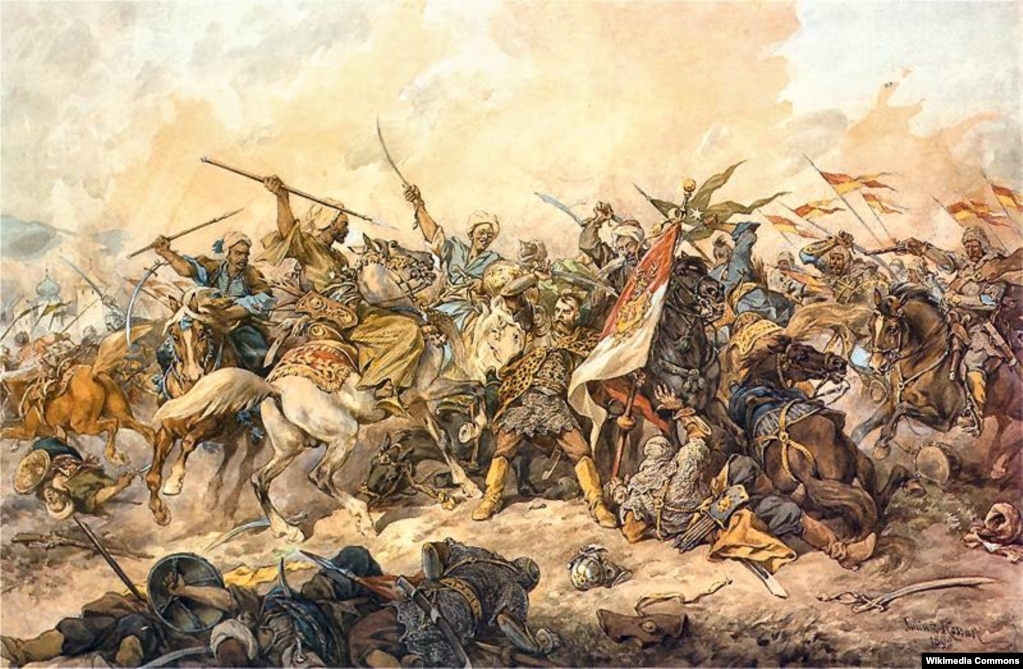 Хотинська битва 1621 року. Картина художника Юліуша Коссака, 1892 рік