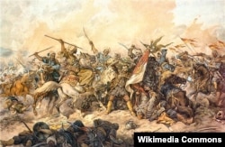 Хотинська битва 1621 року. Картина художника Юліуша Коссака, 1892 рік