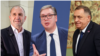 Radev, Vucic and Dodik collage for podcast