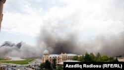 Fire Strikes Baku's Heydar Aliyev Center