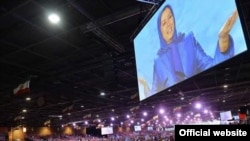 مراسم مجاهدین خلق ایران در پاریس