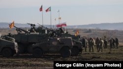 More than 5,000 soldiers from 10 countries participated in the Dacian Fall NATO Exercise held in Cincu, Romania, on November 13.