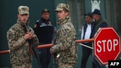 د اذربایجان امنيتي ځواکونه د څار په حال کې - انځور له ارشیفه 