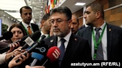 Թուրքիայի գյուղատնտեսության նախարար Իբրահիմ Յումակլին Երևանում, 16-ը հոկտեմբերի, 2026 թ. 