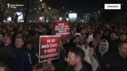 Demonstranti u Podgorici traže ostavke vicepremijera i ministra