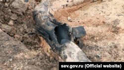 Прорив газопроводу в Балаклаві
