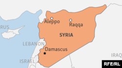 Syria Locator Map Key Cities