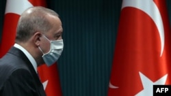 Presidenti i Turqisë, Recep Tayyip Erdogan. 