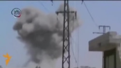 Amateur Video Appears To Show Shelling In Damascus