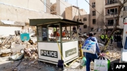 Լուսանկարը Թեհրանից, Իրան, կեսօրին՝ հարվածներից հետո