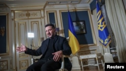 Ukrajinski predsjednik Volodimir Zelenski u intervjuu za Reuters, 2. oktobra 2026.