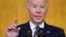 U.S. President Joe Biden delivers remarks on Russia-Ukraine situation from the White House in Washington