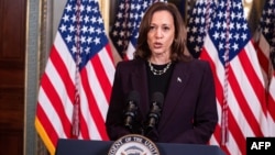 Potpredsjednica SAD-a Kamala Harris u Washingtonu 25. juli 2024.