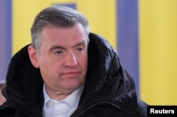 Leonid Sluțki, liderul Partidului Liberal Democrat din Rusia (LDPR), e unul dintre candidații la prezidențialele din Rusia.