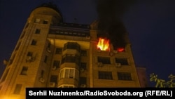 Шевченковский район Киева в ночь на 10 июля 2025 года
