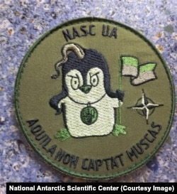 A military chevron designed for Ukraine's "military penguins."