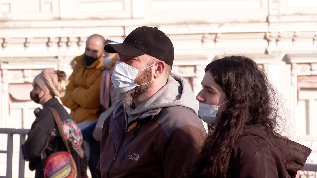 Rally In Tbilisi Calling For Lifting Of Coronavirus Restrictions