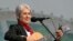 U.S. folk singer Joan Baez 