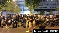 Demonstranti u Novom Sadu, 15.avgust 2025.