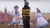 A screengrab from a Pussy Riot protest performance near Moscow's Red Square, which landed Rita Flores in jail. 