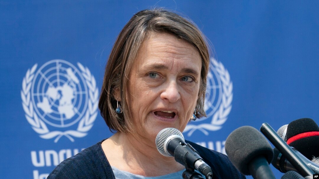 Coordonatorul umanitar al ONU în Teritoriile Palestiniene Ocupate, Lynn Hastings,