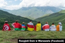 Учасники програми «Здравствуй, Россия!» під час відвідин Південної Осетії, 19 липня 2023 року