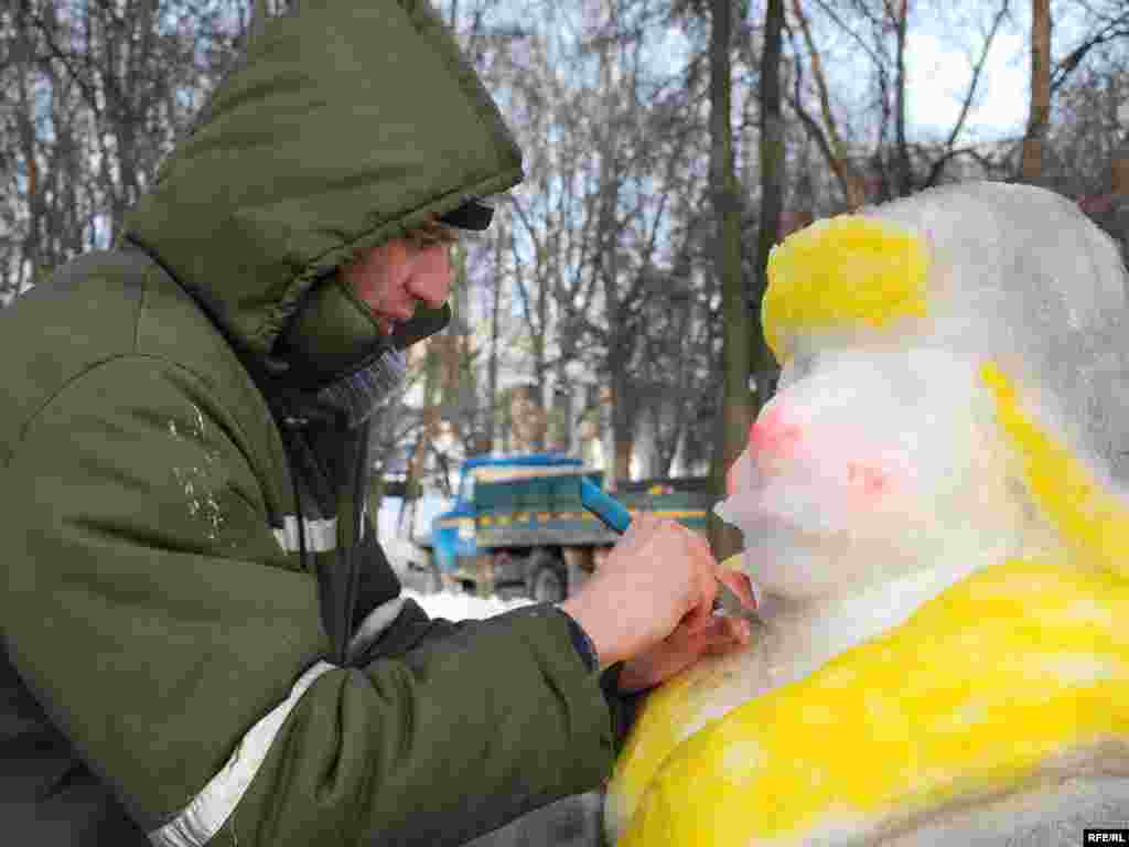 Дзед Мароз у стыліста