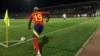 Испания победи България с 0:3 в световна квалификация, играна пред препълнения ст. "Васил Левски" в София в четвъртък. На снимката звездата на испанския отбор Ламин Ямал. 