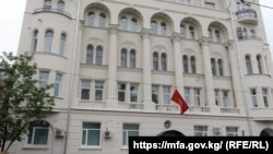 Здание посольства Кыргызстана в России.
